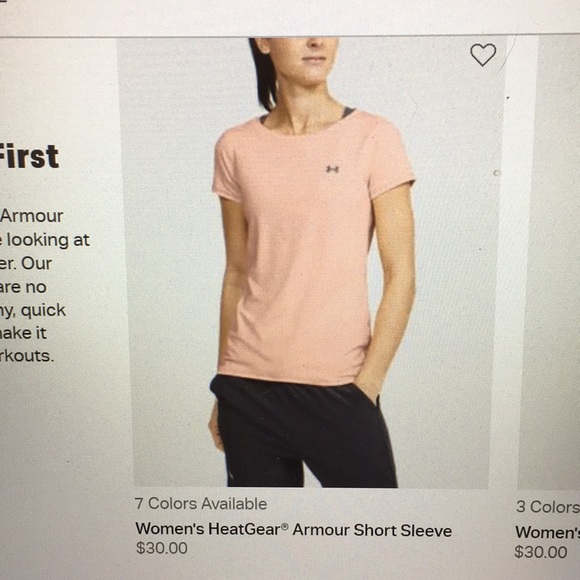 Under Armour workout tee - Picture 4 of 4